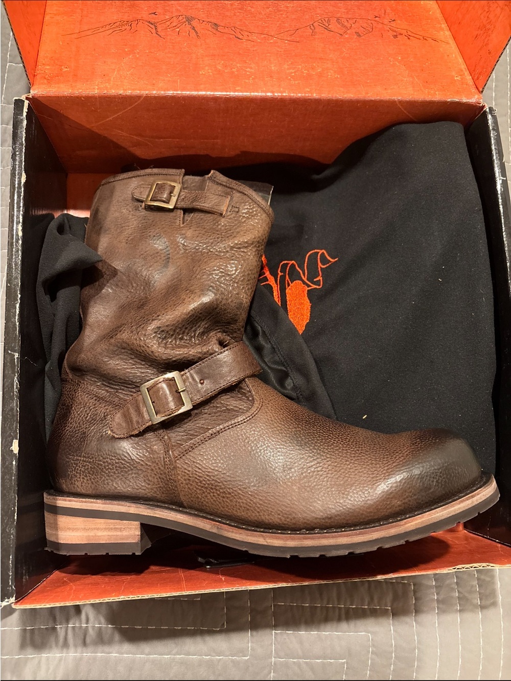 FreeBird Easton Brown Leather Men's Boot